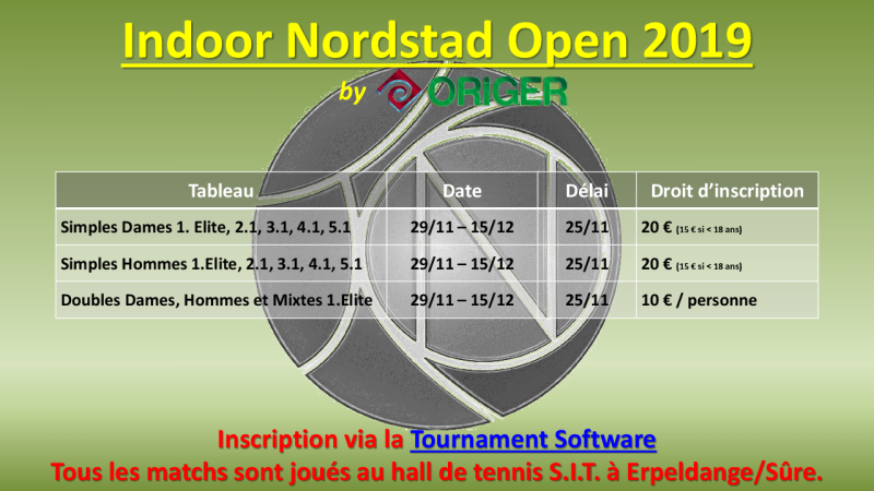 Indoor Nordstad Open 2019