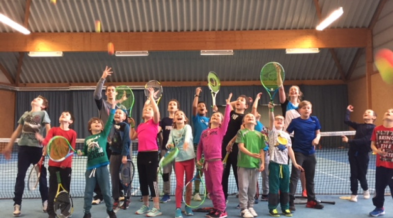 Formation Kidstennis journée d'application TC Troisvierge7