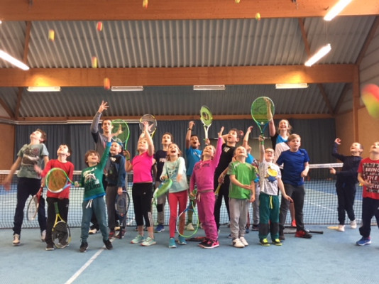 Formation Kidstennis journée d'application TC Troisvierge7