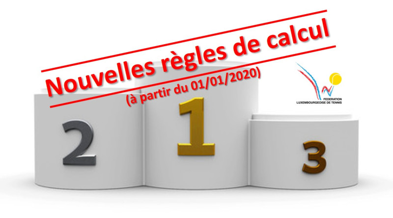 Nouvelles règles de calcul