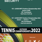 Affiche Championnats FLT Outdoor 2022