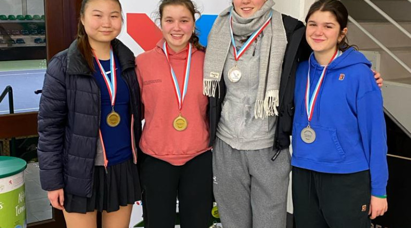 U18 MicheleBanayaa AmelieWeckerle LaetitiaBacceli ClaudeNosbusch