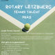 Publication Instagram Tournoi de Tennis Minimaliste Vert Bleu